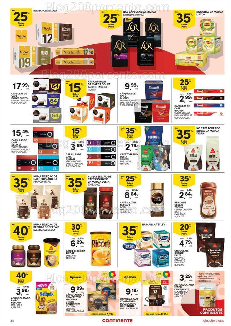 Antevisão Folheto CONTINENTE Promoções de 23 a 29 julho