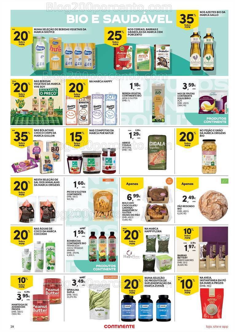 Antevisão Folheto CONTINENTE Promoções de 23 a 29 julho