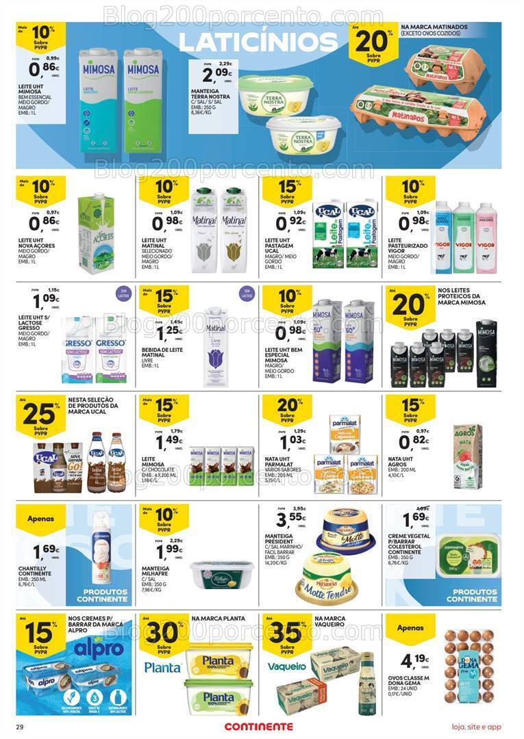 Antevisão Folheto CONTINENTE Promoções de 23 a 29 julho