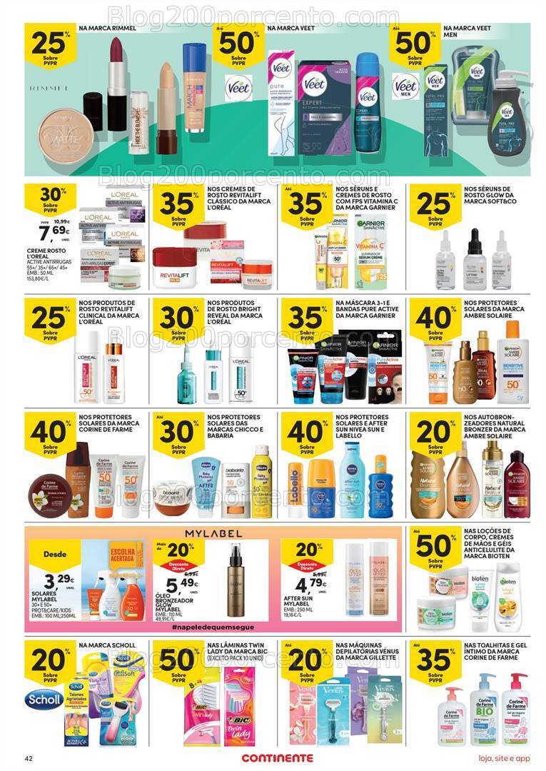 Antevisão Folheto CONTINENTE Promoções de 23 a 29 julho