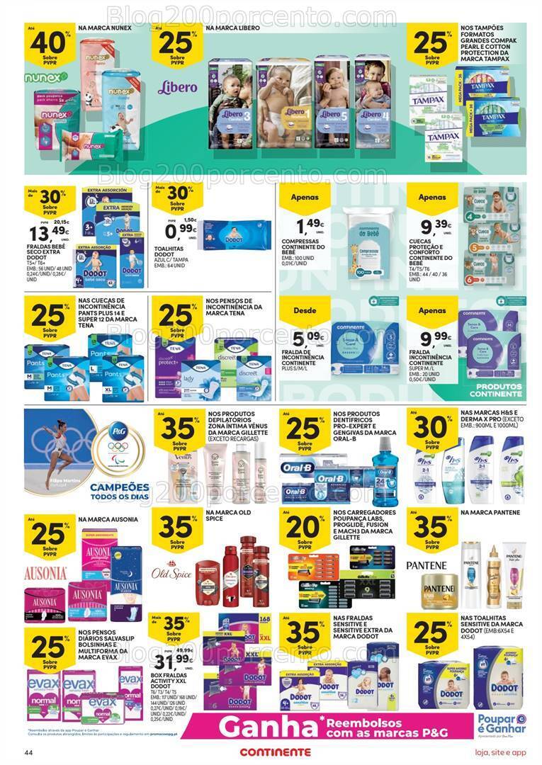 Antevisão Folheto CONTINENTE Promoções de 23 a 29 julho