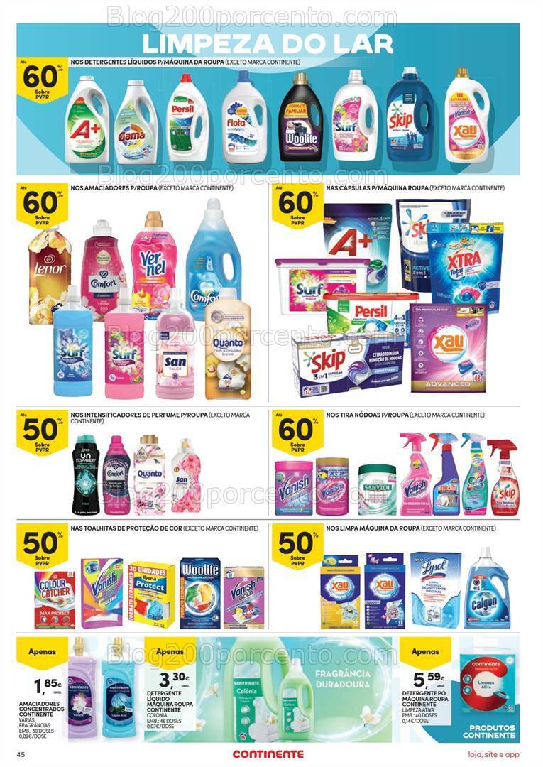 Antevisão Folheto CONTINENTE Promoções de 23 a 29 julho