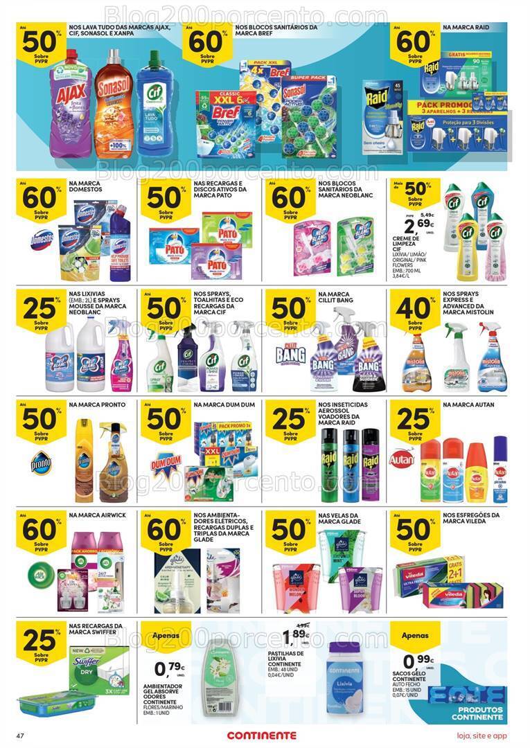 Antevisão Folheto CONTINENTE Promoções de 23 a 29 julho