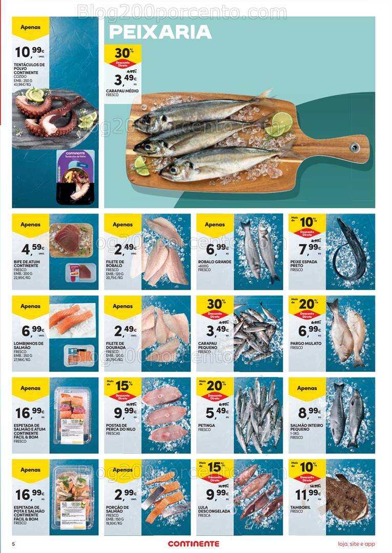Antevisão Folheto CONTINENTE Promoções de 23 a 29 julho