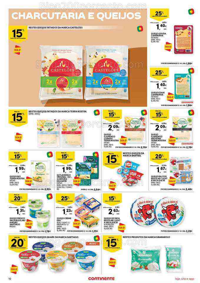 Antevisão Folheto CONTINENTE Modelo - Hiper Promoções de 4 a 10 julho