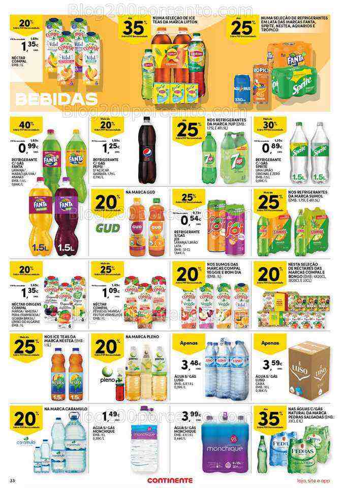 Antevisão Folheto CONTINENTE Modelo - Hiper Promoções de 4 a 10 julho