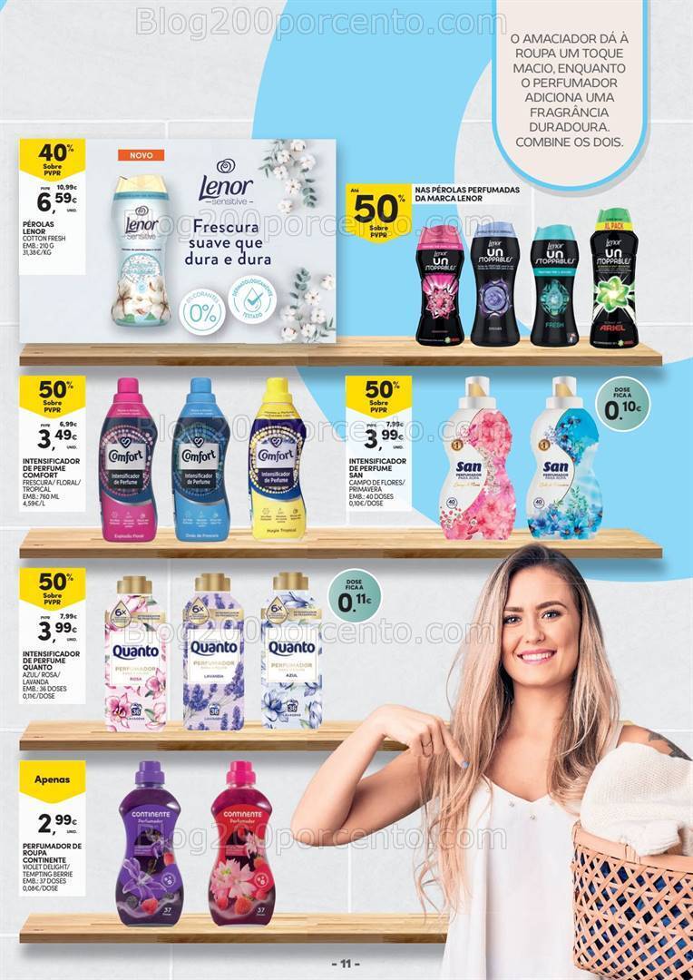 Antevisão Folheto CONTINENTE Limpeza Promoções de 14 a 26 maio