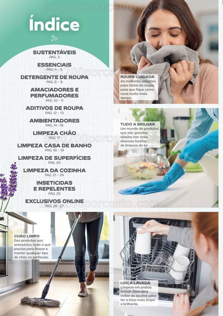 Antevisão Folheto CONTINENTE Limpeza Promoções de 14 a 26 maio