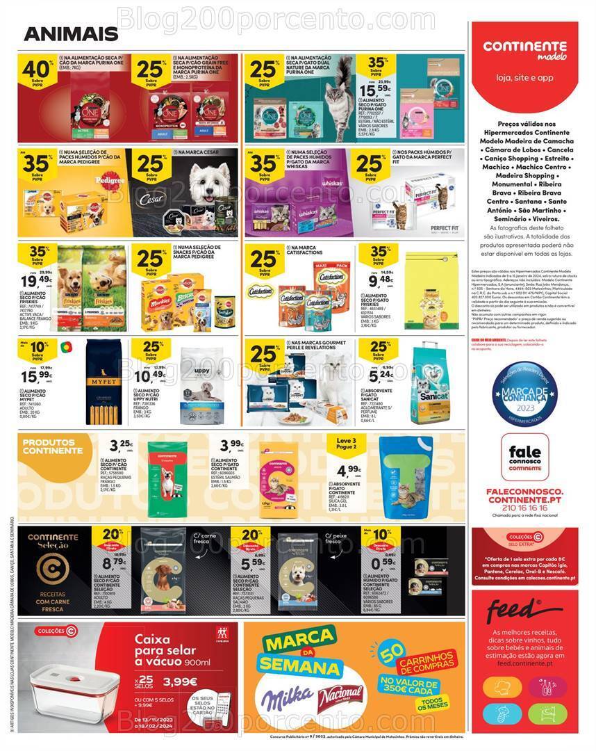 Antevisão Folheto CONTINENTE Madeira Promoções de 9 a 15 janeiro