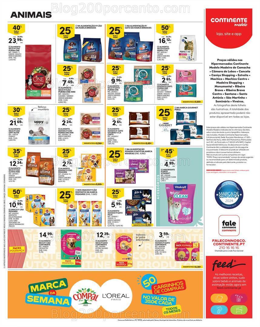 Antevisão Folheto CONTINENTE Madeira Promoções de 12 a 18 março