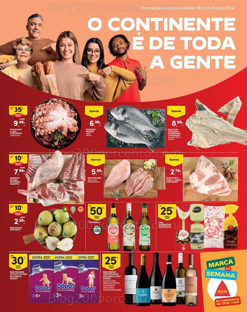 Antevisão Folheto CONTINENTE Madeira Promoções de 19 a 25 março