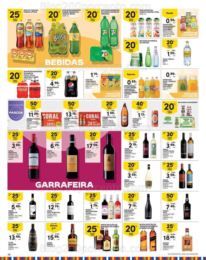 Antevisão Folheto CONTINENTE Madeira Promoções de 19 a 25 março