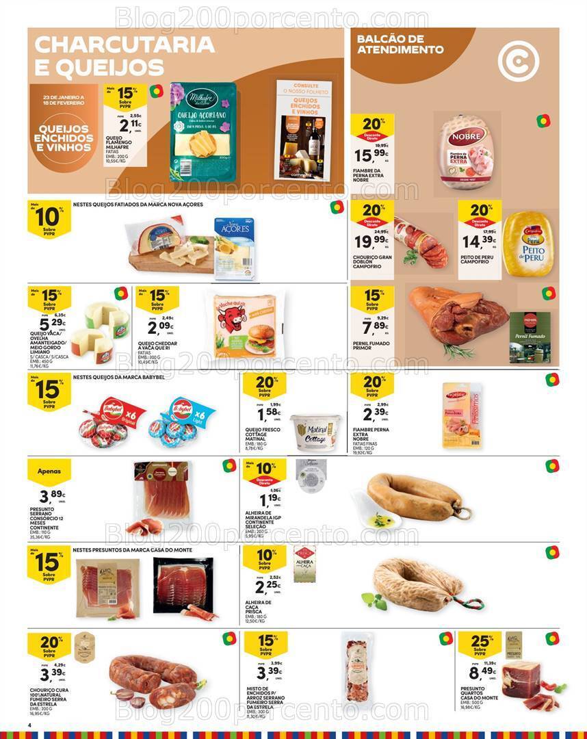 Antevisão Folheto CONTINENTE Madeira Promoções de 23 e 29 janeiro