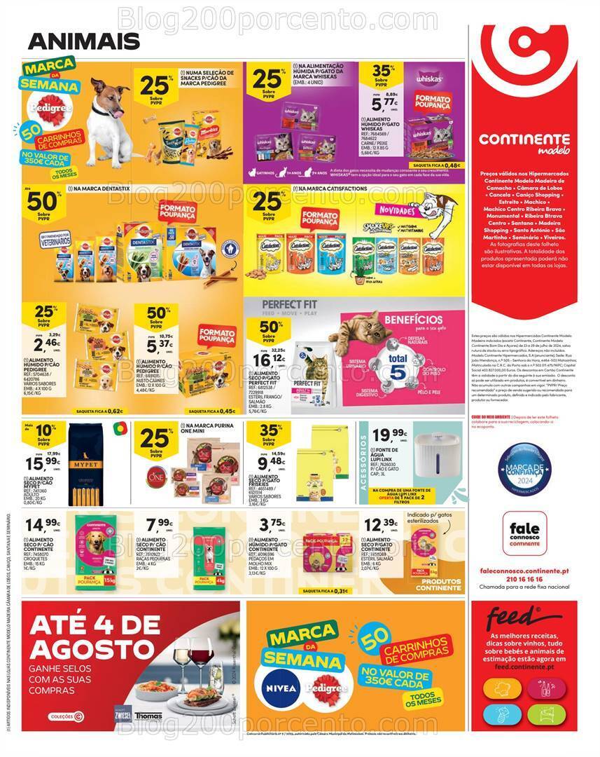 Antevisão Folheto CONTINENTE Madeira Promoções de 23 a 29 julho