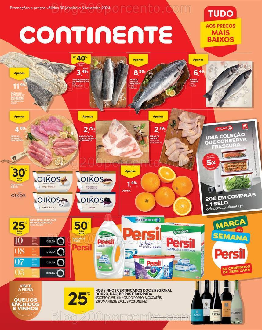 Antevisão Folheto CONTINENTE Madeira Promoções de 30 janeiro a 5 fevereiro