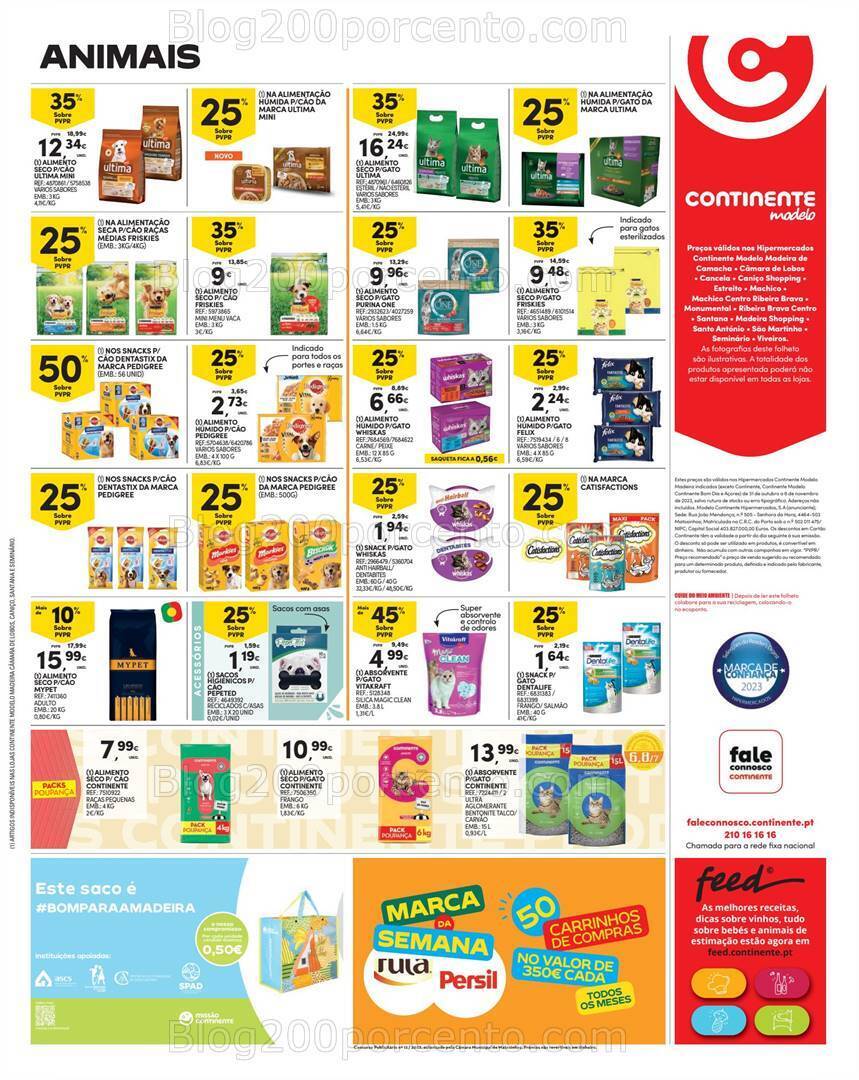 Antevisão Folheto CONTINENTE Madeira Promoções de 31 outubro a 6 novembro