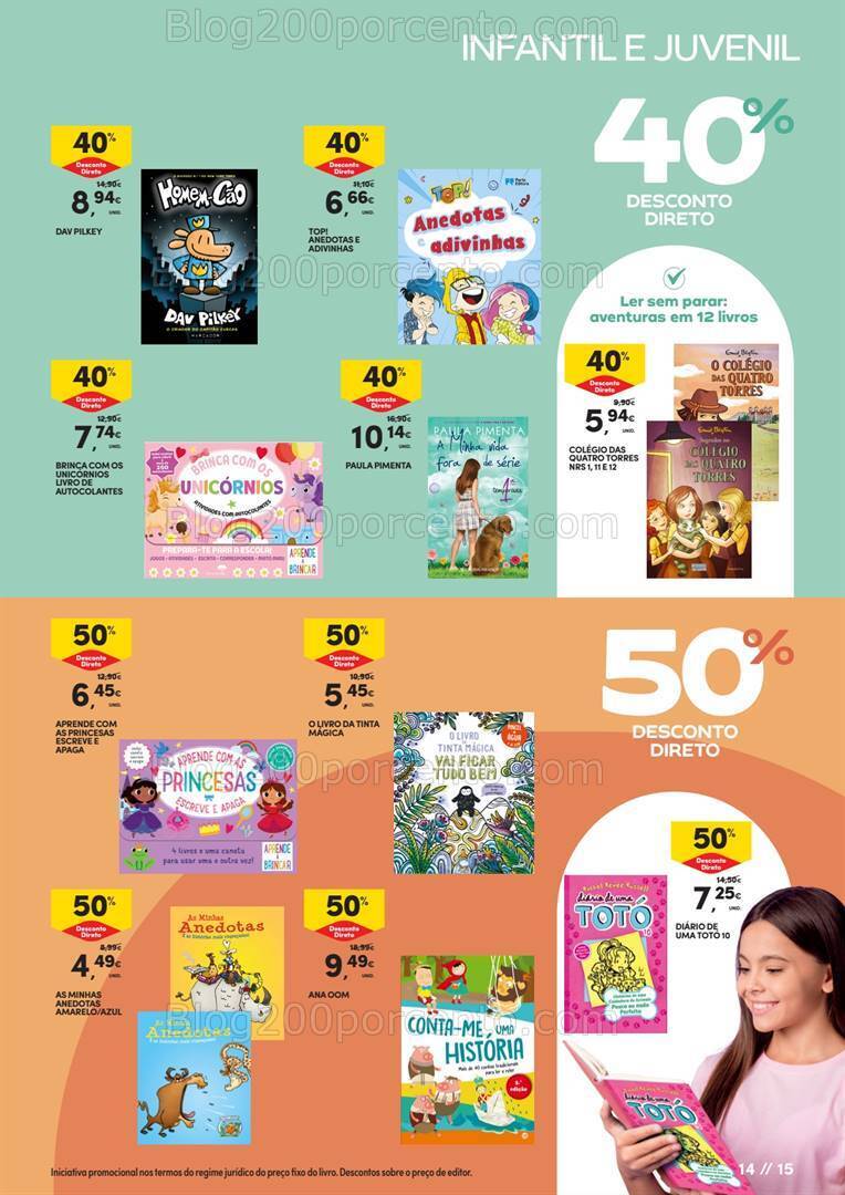 Antevisão Folheto CONTINENTE Mercado do Livro Verão Promoções de 25 junho a 7 julho