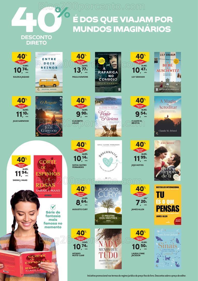 Antevisão Folheto CONTINENTE Mercado do Livro Verão Promoções de 25 junho a 7 julho