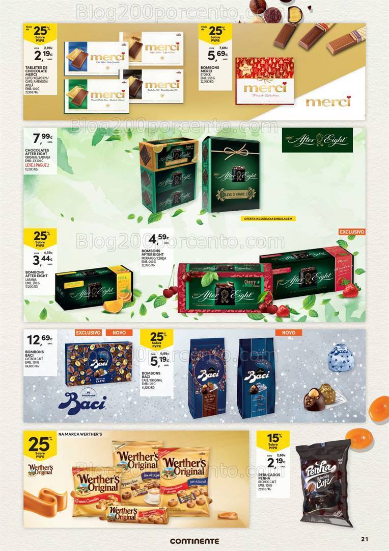 Antevisão Folheto CONTINENTE Modelo Bebidas Quentes - 24 outubro a 12 novembro