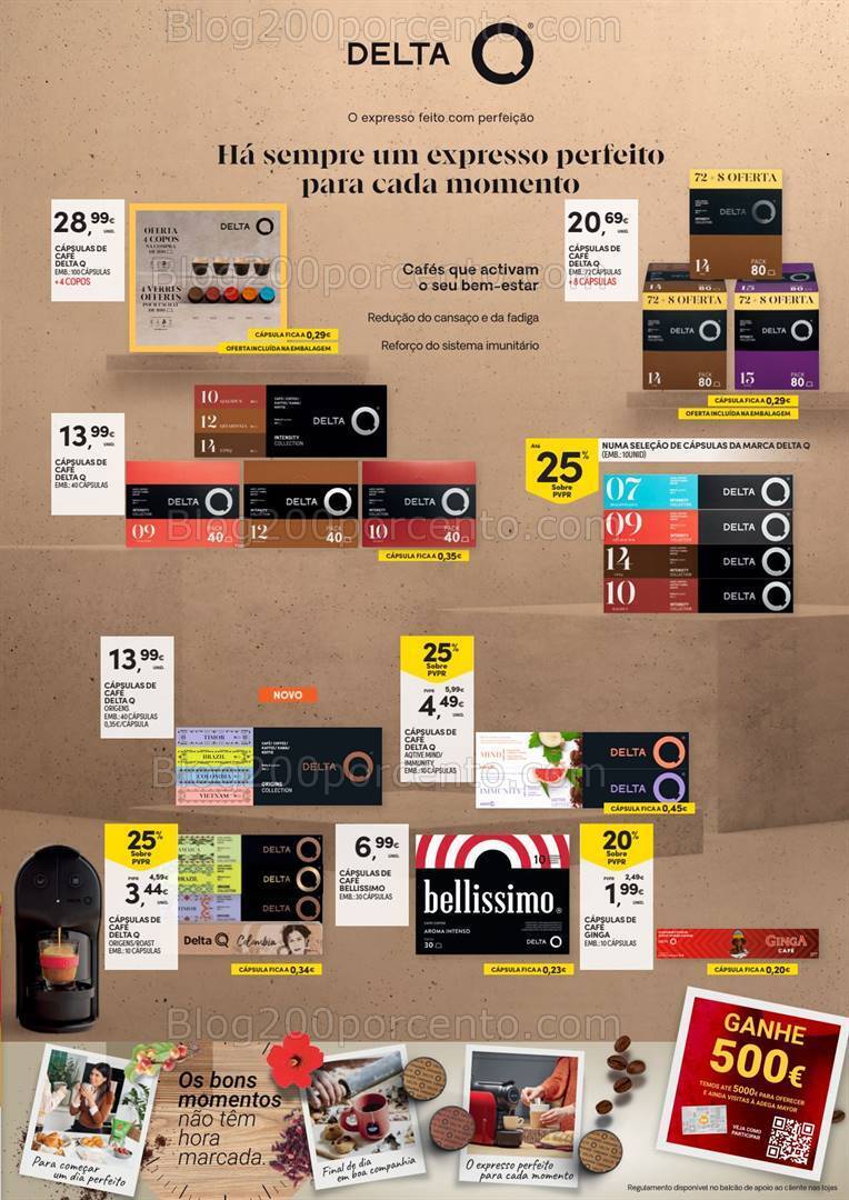 Antevisão Folheto CONTINENTE Modelo Bebidas Quentes - 24 outubro a 12 novembro