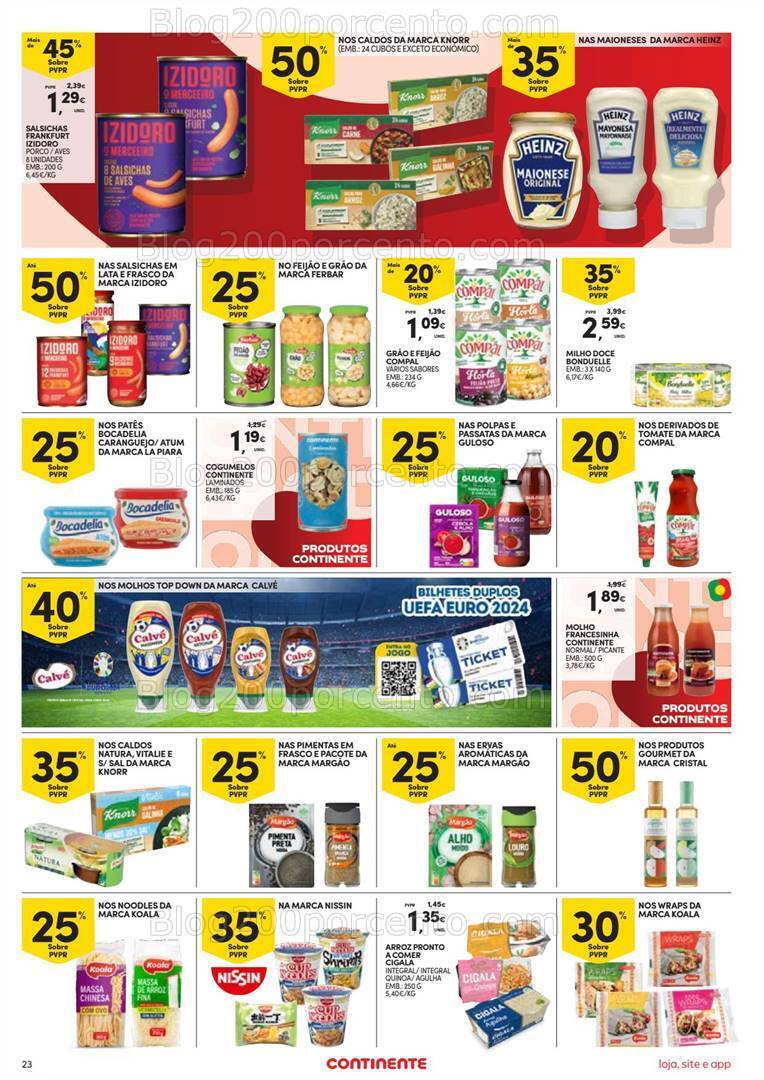 Antevisão Folheto CONTINENTE Promoções de 7 a 13 maio