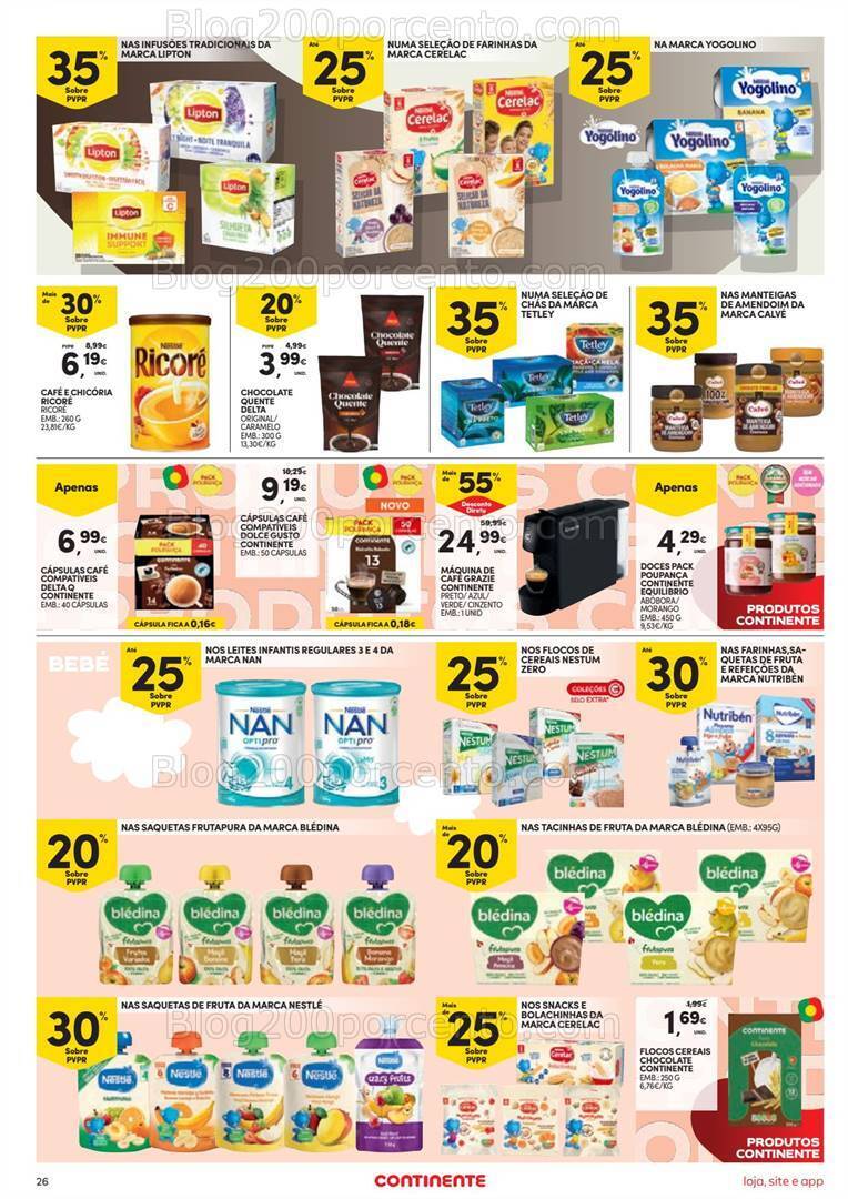 Antevisão Folheto CONTINENTE Promoções de 7 a 13 maio