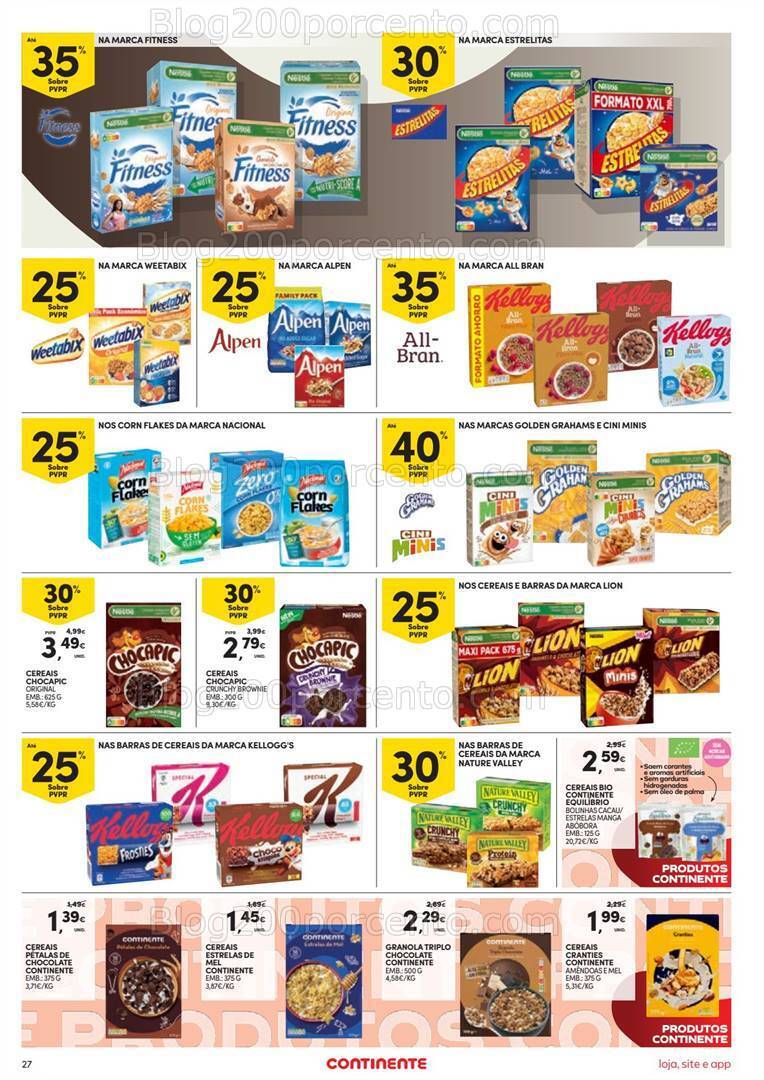 Antevisão Folheto CONTINENTE Promoções de 7 a 13 maio