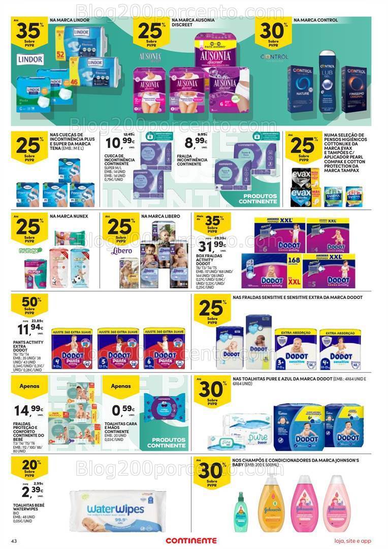 Antevisão Folheto CONTINENTE Promoções de 7 a 13 maio