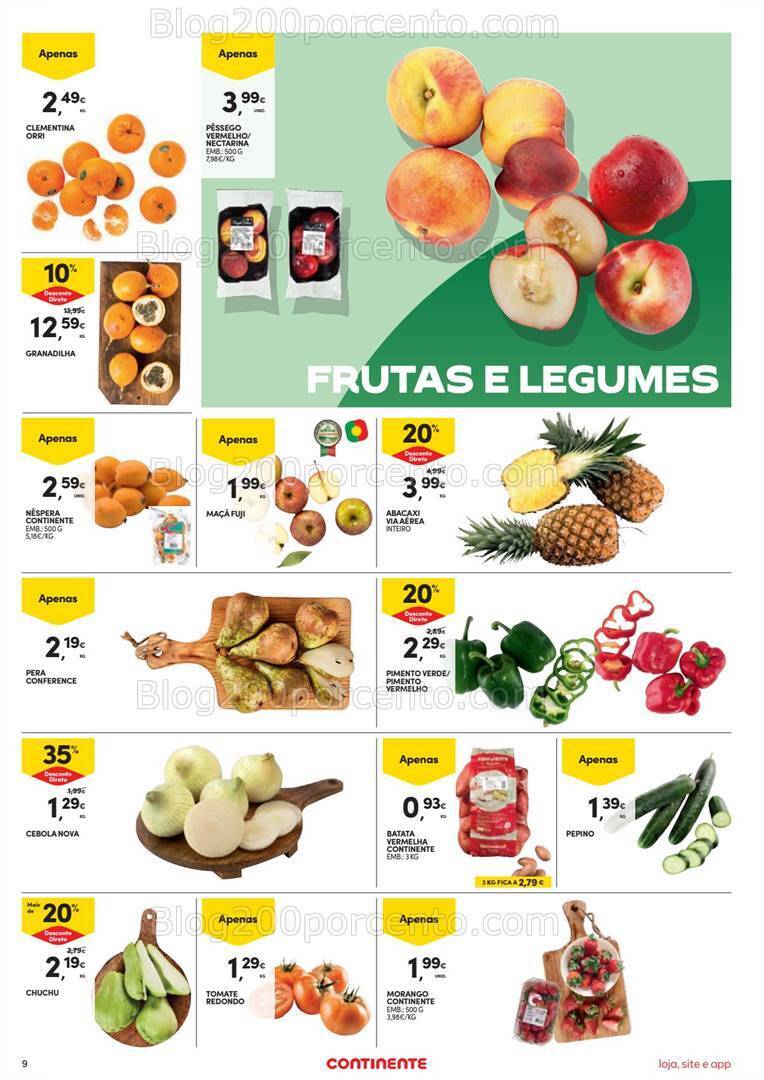 Antevisão Folheto CONTINENTE Promoções de 7 a 13 maio