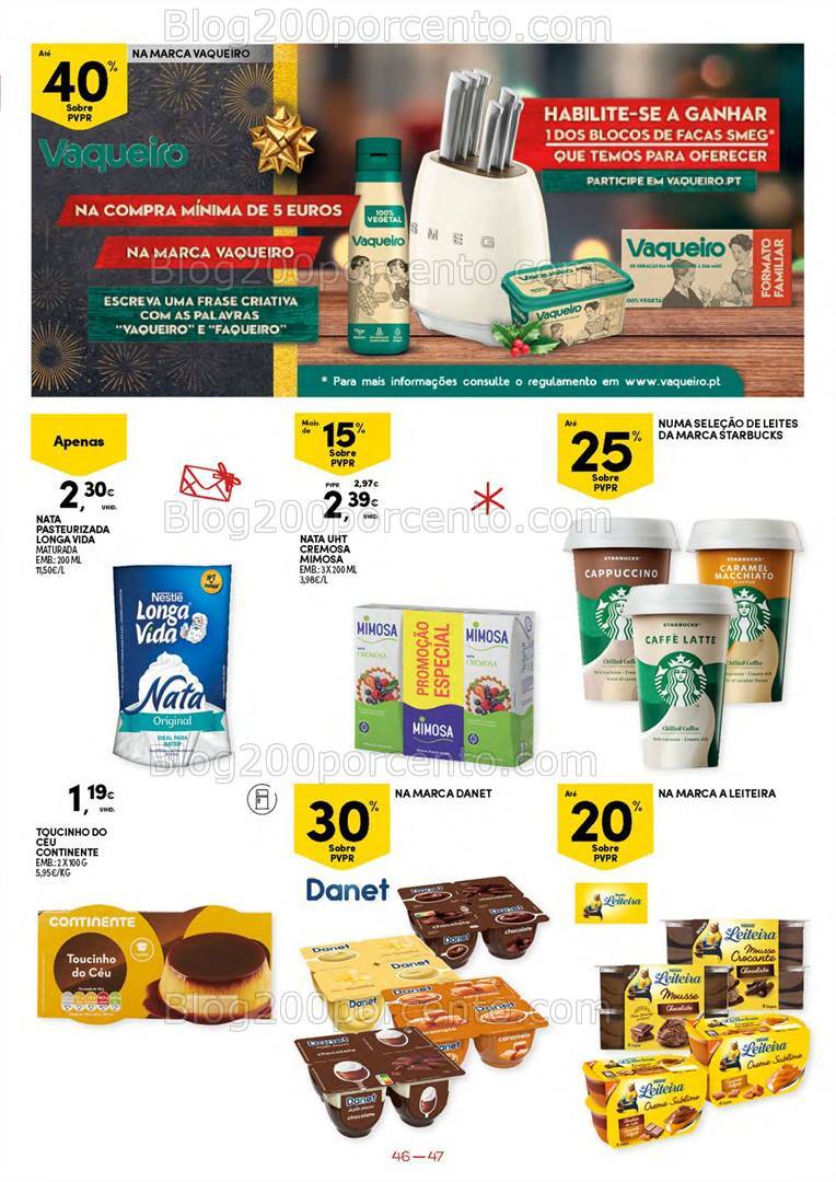 Antevisão Folheto CONTINENTE Natal Alimentar - 12 novembro a 24 dezembro