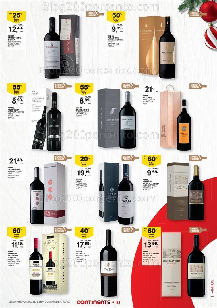 Antevisão Folheto CONTINENTE Natal Alimentar Promoções de 14 novembro a 24 dezembro