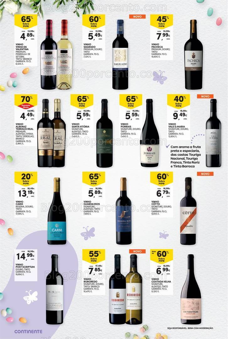 Antevisão Folheto CONTINENTE Páscoa Promoções de 12 a 31 março