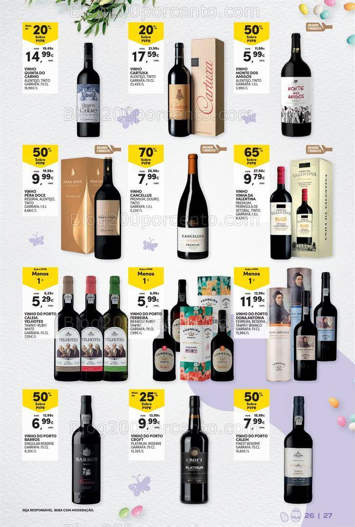 Antevisão Folheto CONTINENTE Páscoa Promoções de 12 a 31 março