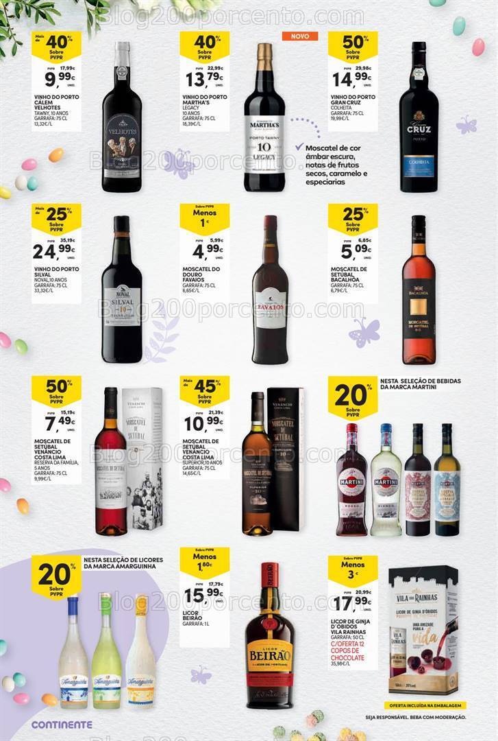 Antevisão Folheto CONTINENTE Páscoa Promoções de 12 a 31 março