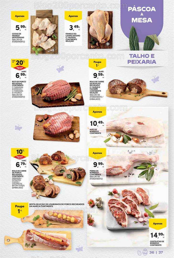 Antevisão Folheto CONTINENTE Páscoa Promoções de 12 a 31 março