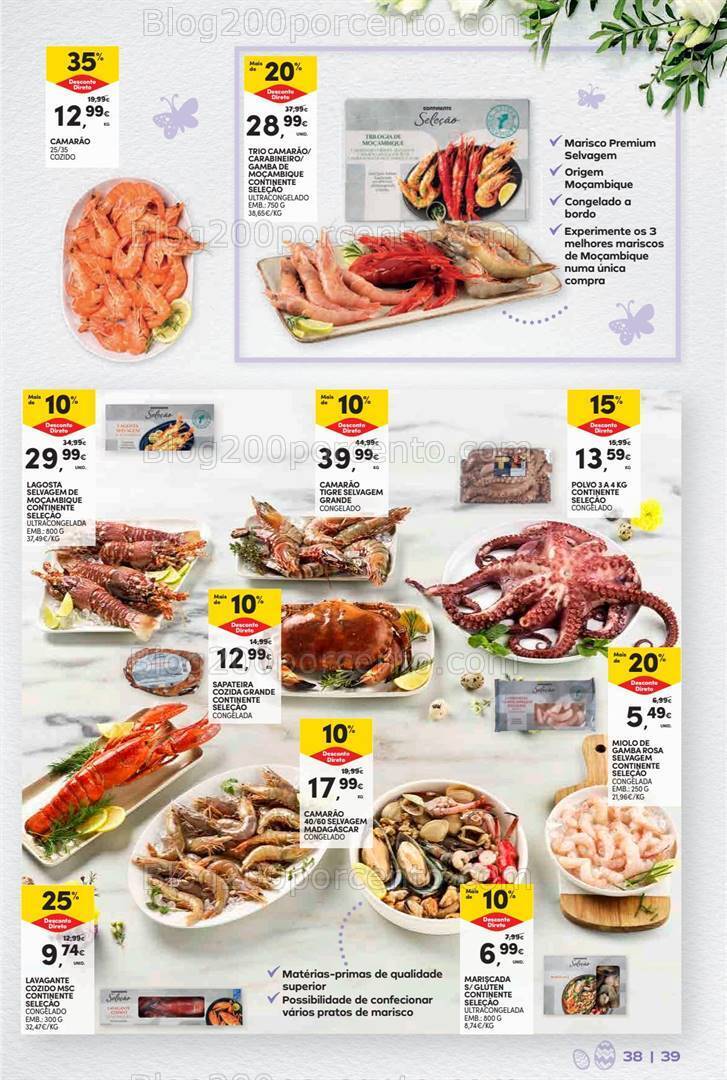 Antevisão Folheto CONTINENTE Páscoa Promoções de 12 a 31 março