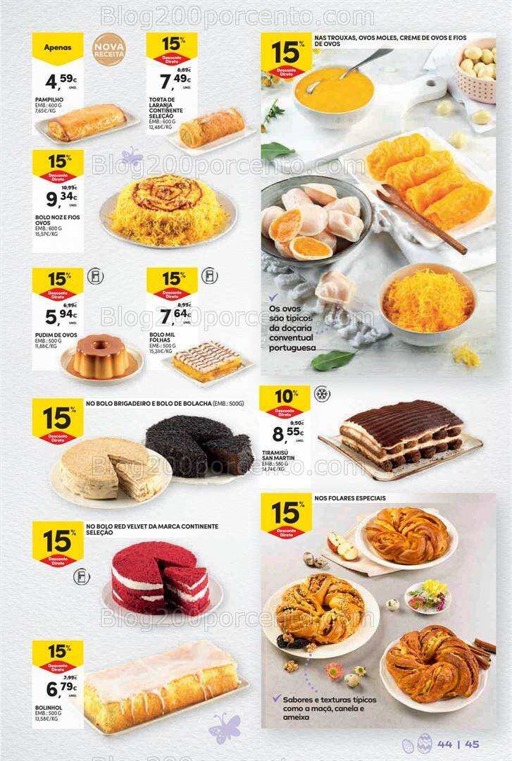 Antevisão Folheto CONTINENTE Páscoa Promoções de 12 a 31 março