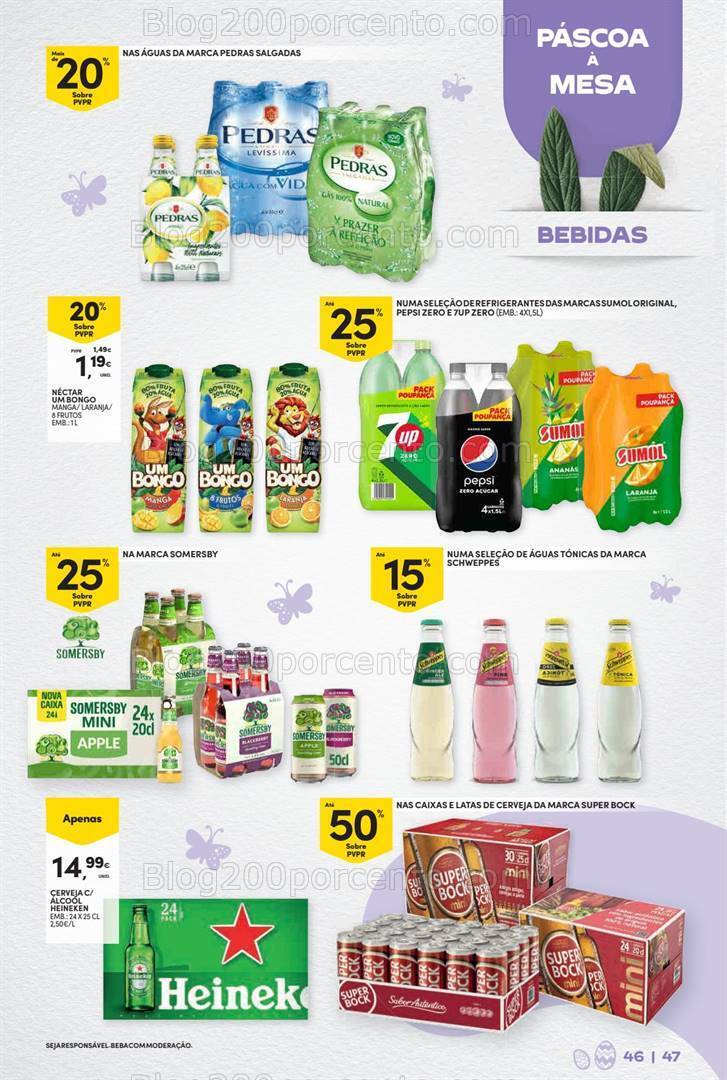 Antevisão Folheto CONTINENTE Páscoa Promoções de 12 a 31 março