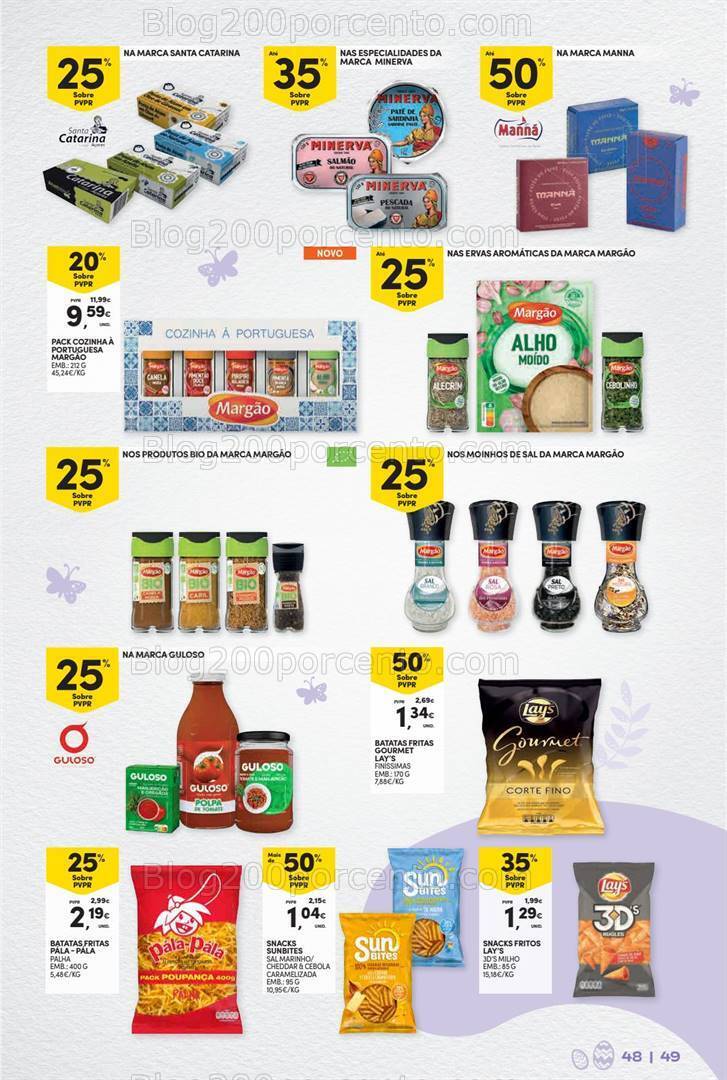 Antevisão Folheto CONTINENTE Páscoa Promoções de 12 a 31 março