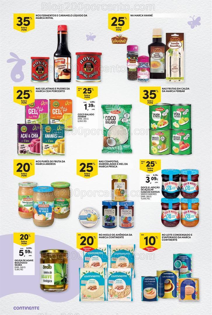 Antevisão Folheto CONTINENTE Páscoa Promoções de 12 a 31 março