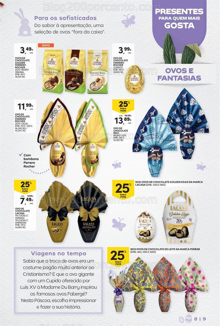 Antevisão Folheto CONTINENTE Páscoa Promoções de 12 a 31 março