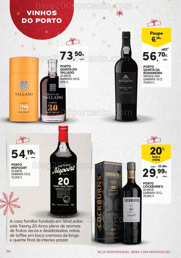 Antevisão Folheto CONTINENTE Presentes de Natal - Garrafeira - 29 outubro a 24 dezembro