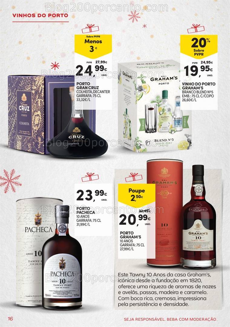 Antevisão Folheto CONTINENTE Presentes de Natal - Garrafeira - 29 outubro a 24 dezembro