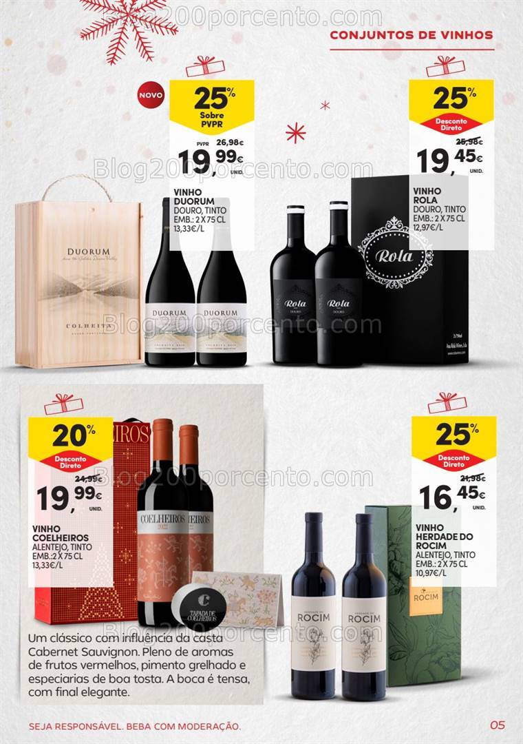 Antevisão Folheto CONTINENTE Presentes de Natal - Garrafeira - 29 outubro a 24 dezembro