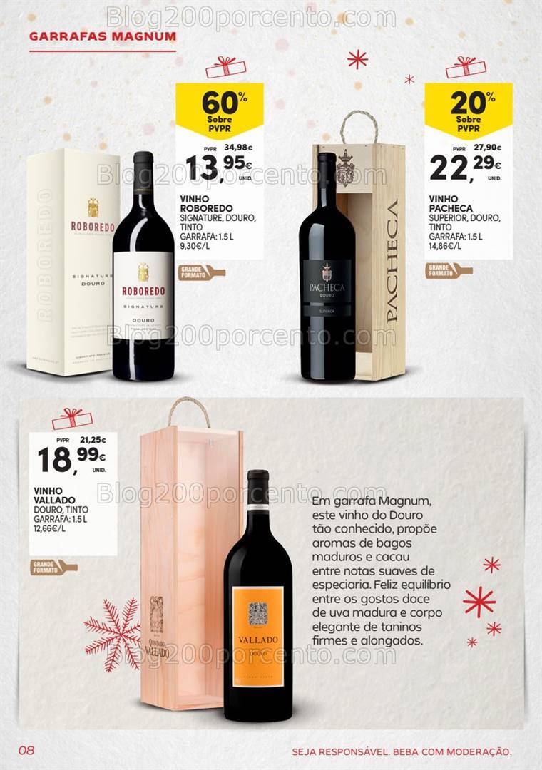Antevisão Folheto CONTINENTE Presentes de Natal - Garrafeira - 29 outubro a 24 dezembro