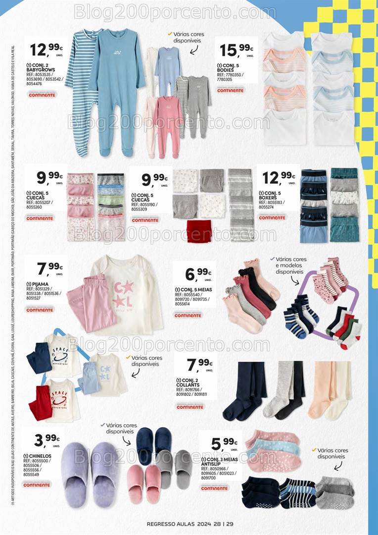 Antevisão Folheto CONTINENTE Regresso às Aulas Promoções de 3 a 22 setembro