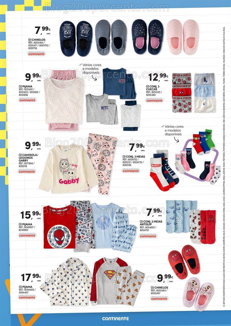 Antevisão Folheto CONTINENTE Regresso às Aulas Promoções de 3 a 22 setembro