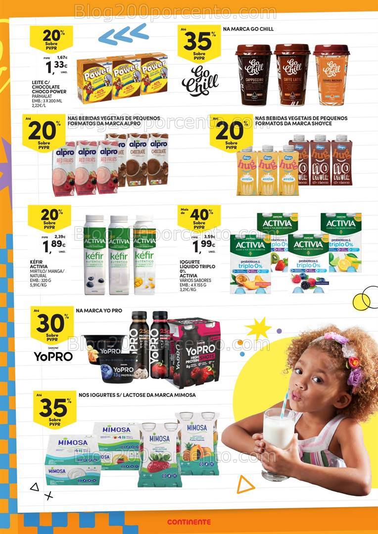 Antevisão Folheto CONTINENTE Regresso às Aulas Promoções de 3 a 22 setembro