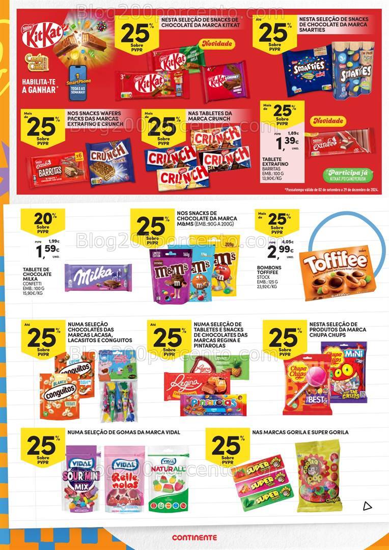 Antevisão Folheto CONTINENTE Regresso às Aulas Promoções de 3 a 22 setembro