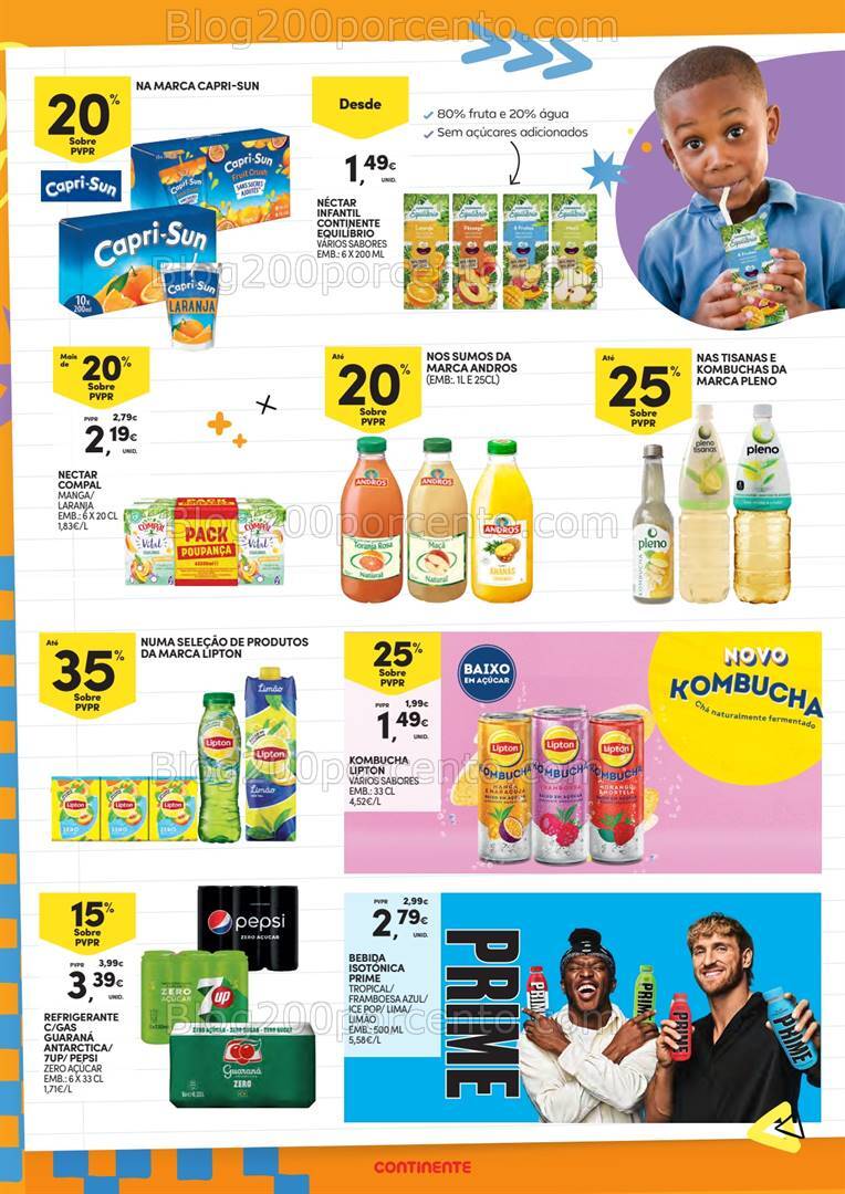 Antevisão Folheto CONTINENTE Regresso às Aulas Promoções de 3 a 22 setembro